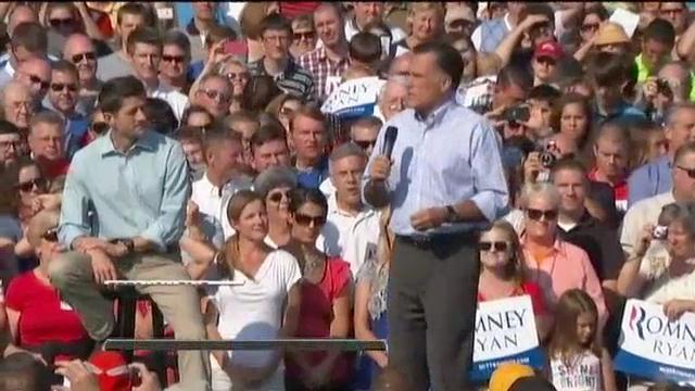 Obama, Romney criss-cross paths in NH, Iowa