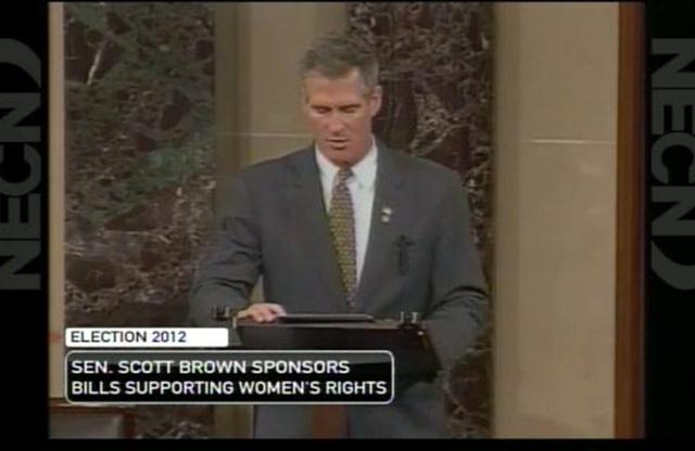 Brown, Warren still at odds over debates